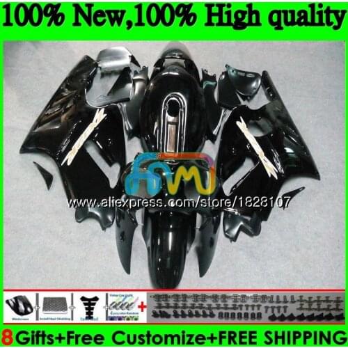 Injection For KAWASAKI ZX1200 ZX 12R 1200CC ZX-12R 23BS.47 ZX12R 02 03 Gloss black 04 05 06 2002 2003 2004 2005 2006 Fairings