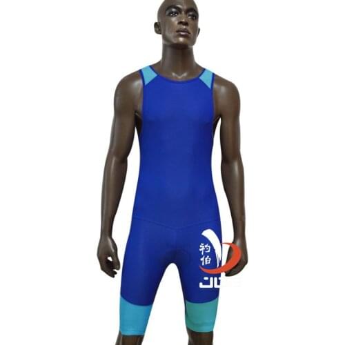 JOB Professional ironman triathlon one piece moisture wicking compression swimsuit Mens Comp Tri suit