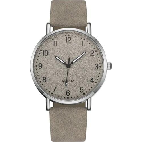 Top Sale Simple watch candy color Unique Pretty leather wathes for lady dress Bussiness stylish wristwatch for woman gifts