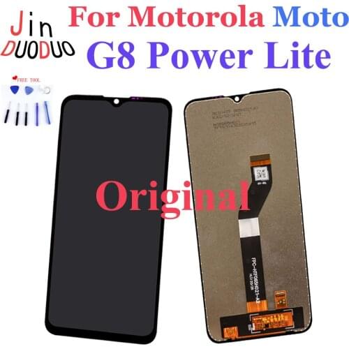 Original LCD Display For Motorola Moto G8 Power Lite LCD Display For Moto G8 Power Lite Screen Touch Digitizer Assembly Repair
