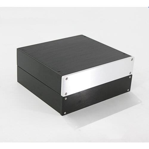 BZ2204B All Aluminum Housing Mini Amplifier Chassis Power Amp Case DIY Box 210MM*46MM*191MM