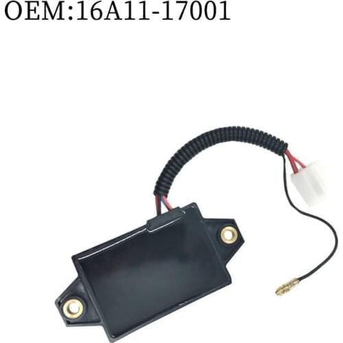 For Carter E307 / 312 time relay / throttle relay OE: 16A11-17001 16A1117001 white single plug high quality parts