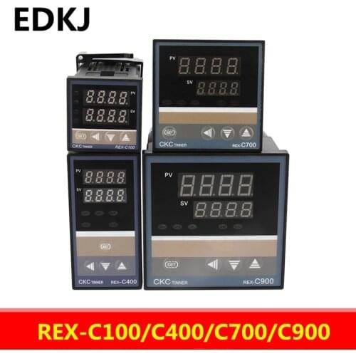 REX-C100-C400-C700-C900 Thermostat RKC PID Digital intelligent Industrial temperature controller 220V RELAY SSR Relay output