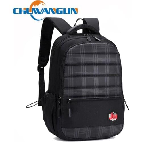 Chuwanglin Backpack Oxford School Backpack For Men Women Teenage Travel Large Capacity Laptop Rucksack Mochilas 21-0105