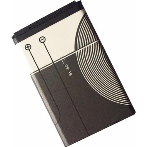 Replacement Cell Phone Li-ion Battery 1020mAh 3.7V for Nokia BL-5C Rechargeable