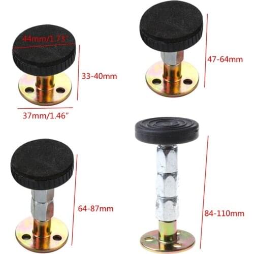 YYSD 2Pcs Bed Stabilizer Furniture Fixed Bracket Adjustable Wall Stabilizer Self-adhesive Door Stopper Anti-shake Hardware