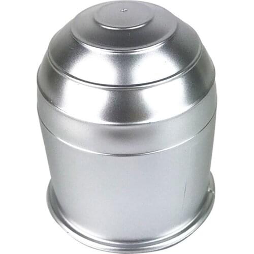 50mm Car Trailer ball cap Protective cover Plastic chrome plated clip Car accessories Tow Bar Ball Towing Hitch Towball Cover