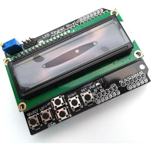 LCD Keypad Shield of the LCD1602 character LCD input and output expansion board For arduino