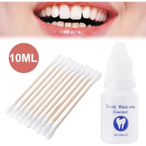 10ml Oral Cleaning Liquid Teeth Whitening Essence Whiten Teeth Plaque Stains Coffee Stain Remover Fresh Breath