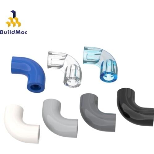 10PCS Bricks 25214 1x190 elbow connector ldd25214 Brick For Building Blocks Parts DIY Educational Parts Toys