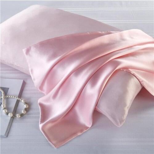 31 Multicolor 100% Natural Mulberry Silk Pillowcase Zipper Pillowcases Real Silk Pillow Case Cover Satin For Home Hotel Bedding
