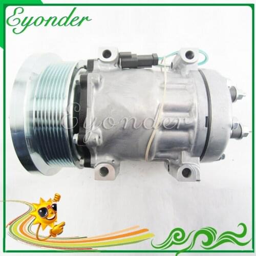 A/C Air Conditioning Compressor Cooling Pump 7H15 for CATERPILLAR WHEEL LOADER 924K Farm Off Road 54095 320-1291 3201291 4095