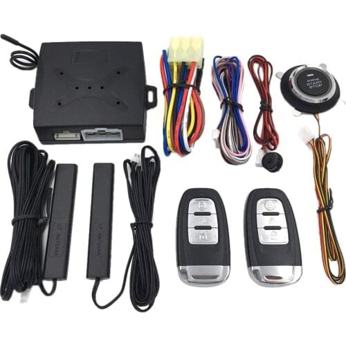 Car Alarm Remote Control Car Keyless Entry Engine Start Alarm System Push Button Remote Starter Stop Keyless Entry System
