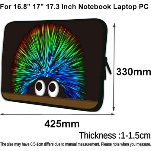 For Macbook Women Girls Mens Boys Christmas, Birthday , Gift Universal Laptop Bag 17/ 17.3/ 17 Inch Prints Carring PC Case Pouch