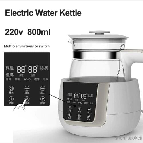 Thermostat Electric Kettle Smart LCD panel Infant Milk Powder Brewing Machine HL-0856 Electric Water Boiler 800ml 220v 800w