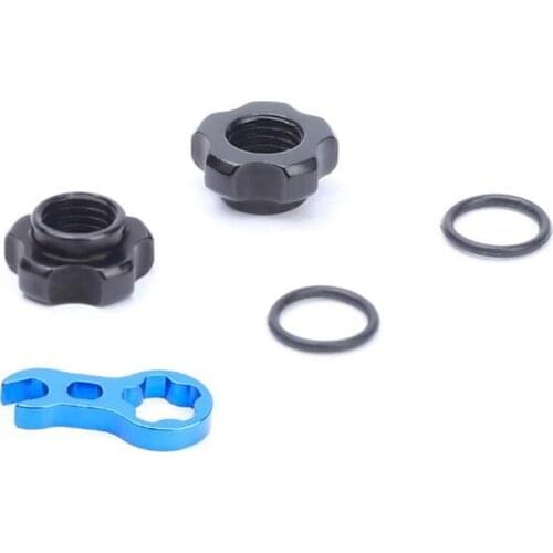 Bike Vacuum Tire Valve Nut, Presta Inner Tube Spool Wrench Tool, Mountain or Road Bicycle Accessories