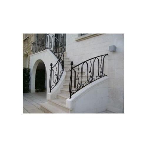 Hench 100% handmade forged custom designs patio balustrade