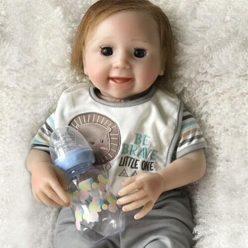 Otarddolls Bebe Reborn Dolls 50cm soft Vinyl Silicone reborn baby doll Cute infant boy Toys boneca For Children Birthday Gift