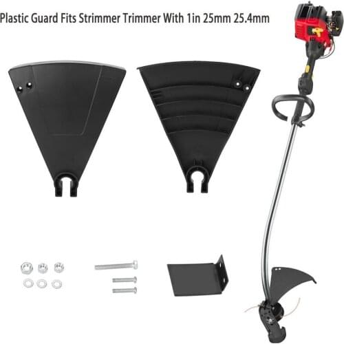 Plastic Guard Fits Strimmer Trimmer With 1in 25mm 25.4mm Plastic Protection Brush for Curved Shaft Trimmer discount