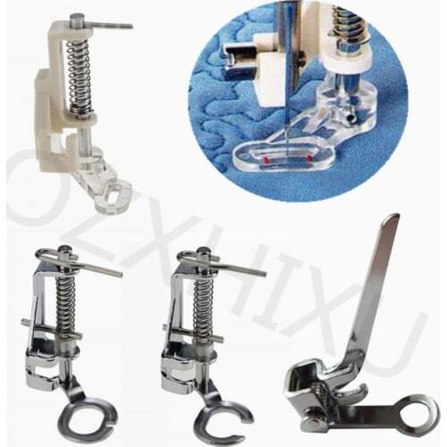 4Pcs Household Embroidery Presser Foot Free Motion Darning/ Quilting/ Open Toe Quilting Machine Foot sewing accessories 7YJ179-1