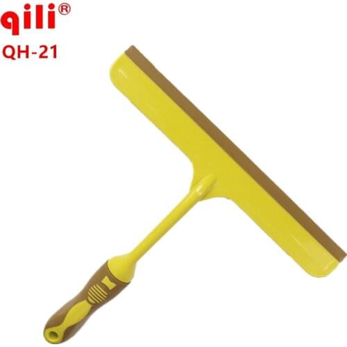 QH-21 Scraper Long hand silicone squeegee auto glass water cleaning squeegee tool Silicon Water Squeegee window squeegee tools