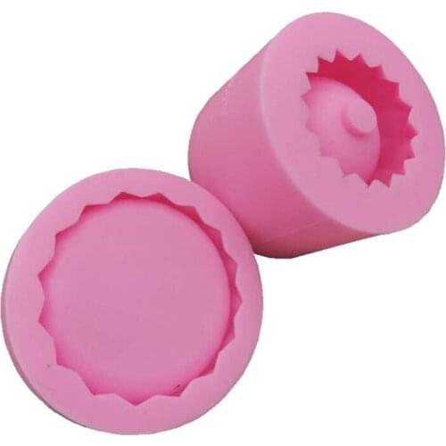 Geometric Pattern Flower Pot Silicone Mold for Epoxy Resin Concrete Clay Succulent Planter Ashtray