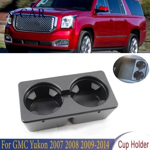X-CAR Front Car Cup Holder Drink Water Bottle Holder Car Accessories For GMC Yukon 2007 2008 2009 2010 2011 2012-2014 19154712
