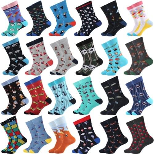 YEADU Mens White Socks