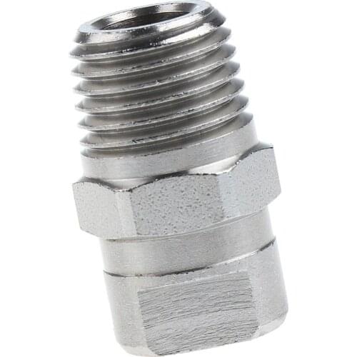 1/4 Inch --High Pressure Washer Spray Nozzle / Fan-Type ---65 Degree / Stainless Steel