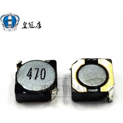 10pcs/SMD power inductors 2D18 3D18 47UH word:470 3*3*2MM/4*4*2MM Shielding inductance 3*3*1.8MM/3.8*3.8*1.8MM