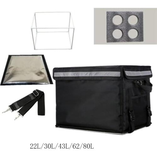 30L/22L Thermal Insulated Bag Pizza Food Delivery Bags outdoor Picnic Scooter Backpack lunch bags cake takeaway Box car ice box