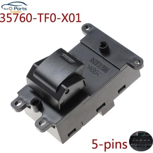 35760-TF0-X01 New Power Master Window Switch Button For Honda City 2008-2014 35760TF0X01