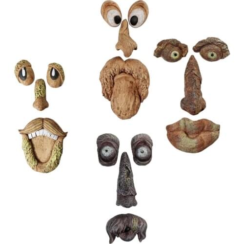 Tree Face Garden Decoration Fun Old Man Tree Huggers Tree Sculptures Outdoor