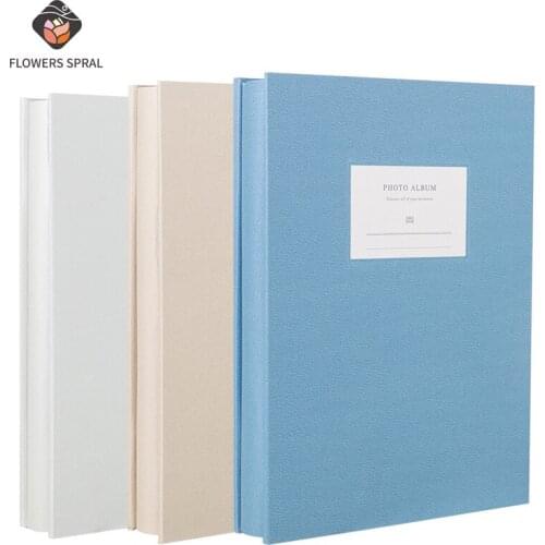 6-Inch Insert Album 900 6-Inch Photos Large-Capacity Photo Collection Baby Growth Record Album Family Gathering Photo Collection