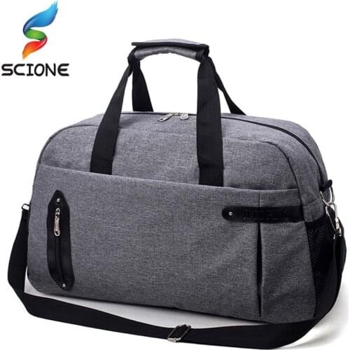Hot Canvas Sports Training Gym Bags Woman Fitness Bags Durable Multifunction Travel Handbag Outdoor Sporting Tote For Male