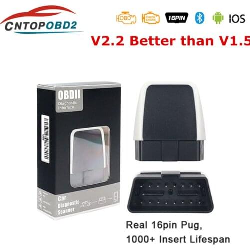 Best V08 OBD2 ELM327 Bluetooth 4.0 HW V2.2 PIC18F25K80 ELM 327 For Android/IOS/Windows Supports All OBD2 Function Free Ship