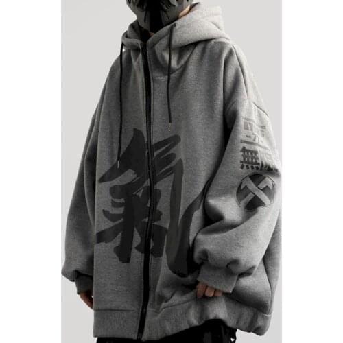 2021 New Mens Velvet Hooded Trend Spring Winter Loose Couple Wear Thick Top Tide Brand Ins Jacket Oversized Womens Hoodies
