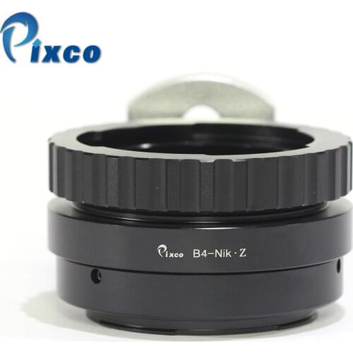 Pixco B4-Nik Z Lens Adapter Suit For B4 2/3" ENG Lens to Suit for Nikon Z Z6,Z7 Camera,Adapter Ring + with cleaning pen