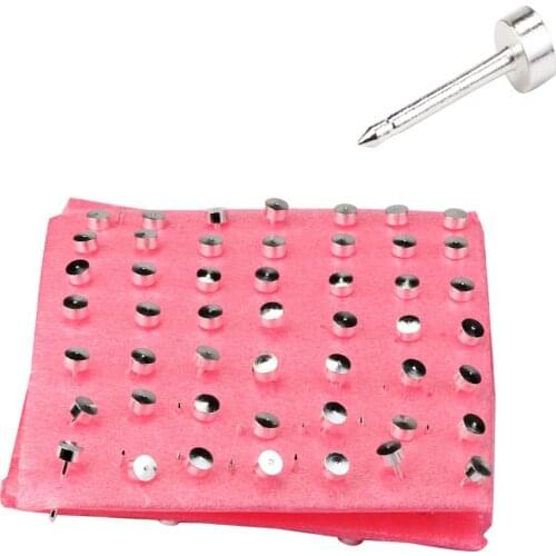 98 Pcs Stainless Steel Studs Earrings Ear Body Rings for Piercing Gun Tools New Jewelry Making Findings Piercer Tool Machine