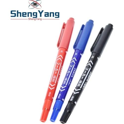 ShengYang Smart Electronics CCL Anti-etching PCB circuit board Ink Marker Double Pen For DIY PCB