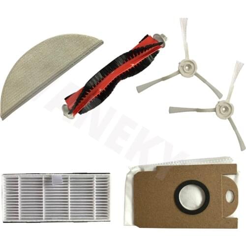Replaceable Accessories Parts Dust Bag Side Brushes For Lydsto R1 Robot Vacuum Cleaner HEPA Filters Disposable Mops Cloths