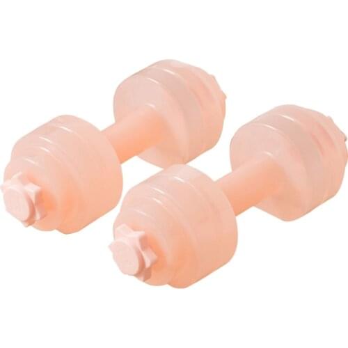 A5KC Body Building Water Dumbbell Weight Dumbbells Fitness Gym Equipment Cross Fit Yoga For Training Sport Bottle Exercise