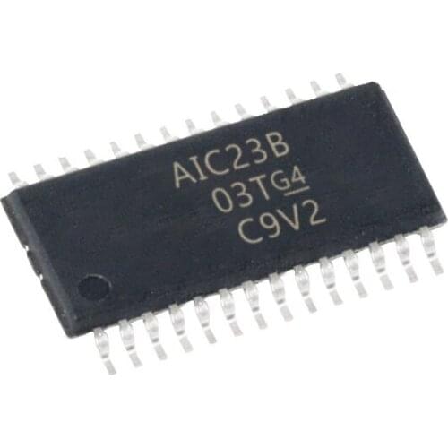 TLV320AIC23BPWR original authentic patch AIC23B package TSSOP-28 interface IC chip