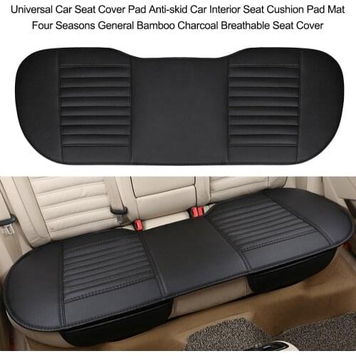 Universal Car Seat Cover Pad Anti-skid Interior Seat Cushion Pad Mat Four Seasons General Bamboo Charcoal Breathable Seat Cover