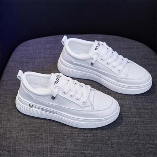 Womens Fashion Sports Running Shoes Ladies Platform Sneakers Comfortable White Casual Shoes Women Flats Chaussure Femme