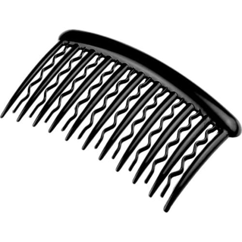 6pc/pack Womens Hair Combs 19 Teeth Tiaras Girls Bangs Clips Children Hair Accessories Top Hair Fixed Banana Barrettes Hairpins