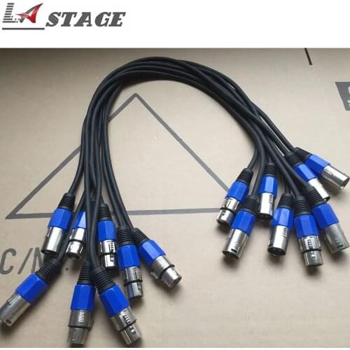 1M-10M DMX Cable Dmx512 Stage Lighting 3 Pin Connector Stage Lights Dmx Dj Equipment
