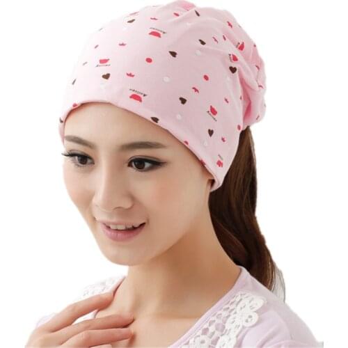 1pcs Summer Birth Hat Cotton Heap Scarf Hats Cap For Women Maternal Cap Maternity Hat Clothings Hoodies Decor Accessories Random