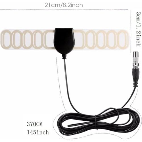 20dB Waterproof Digital TV Active Receiver Antenna For Car DVB-T DVB-T2 1080p