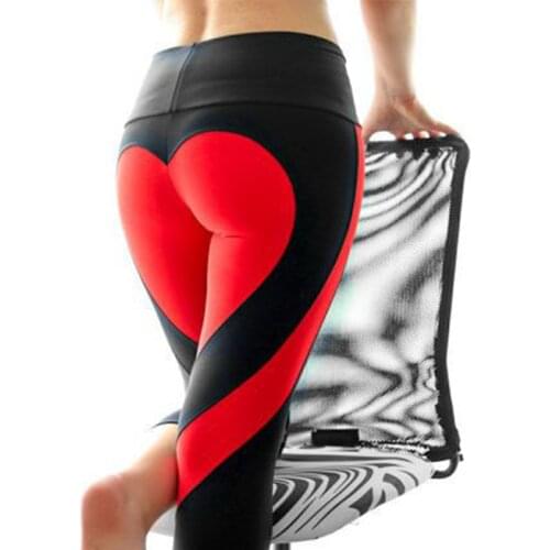 Ass Love Stitching Leggings Put Hip Elastic Waist Leggins High Waist Stitching Large Size Pants